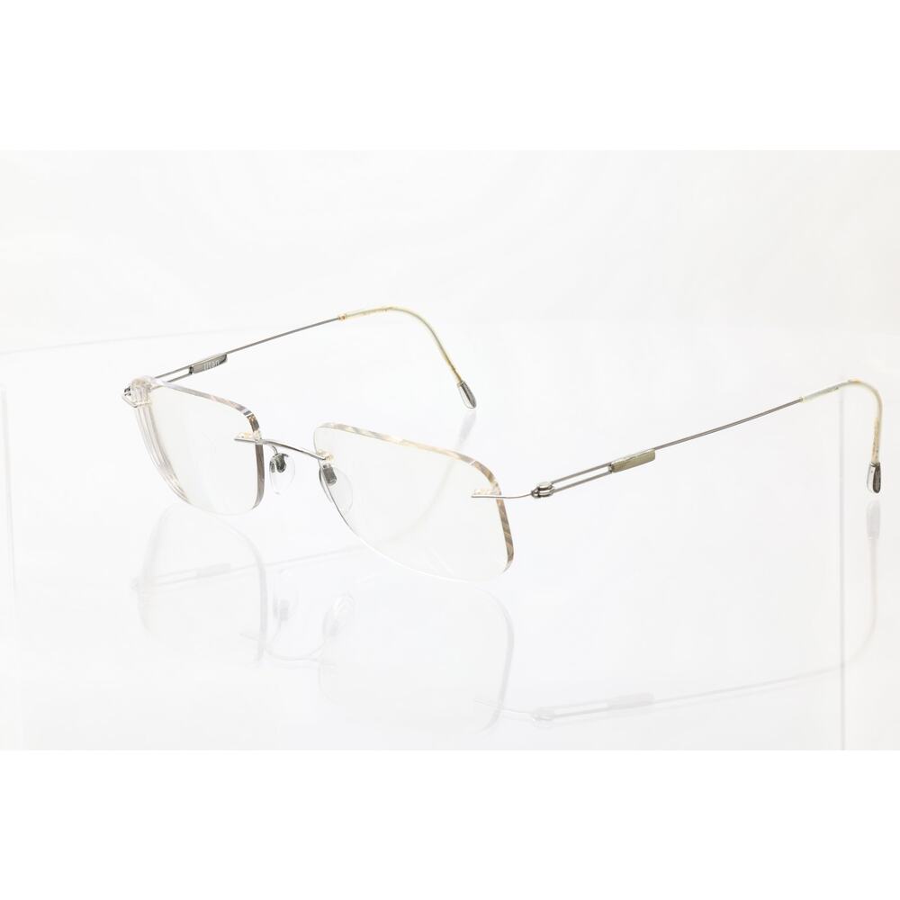 Silhouette 7663 6075 51-19-145mm Eyeglasses FRAMES ONLY - FAIR CONDITION